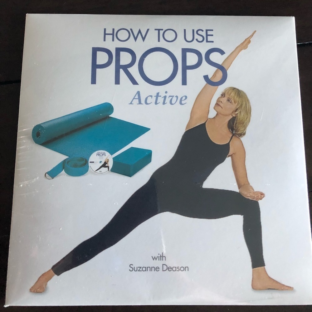 Yoga 🧘♀️ props dvd